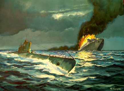 Guyot Michel. Гибель лайнера «Wilhelm Gustloff».