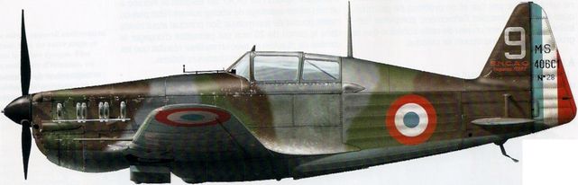 Dekker Thierry. Истребитель Morane-Saulnier MS-406.