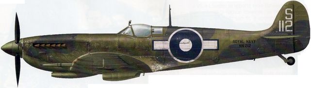 Dekker Thierry. Истребитель Supermarine Seafire L.III.