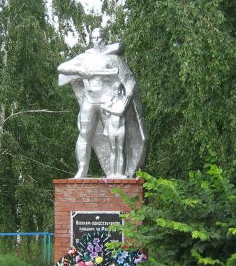 с. Сидоровка Романовский р-на. Памятник воинам-односельчанам, погибшим в годы войны.
