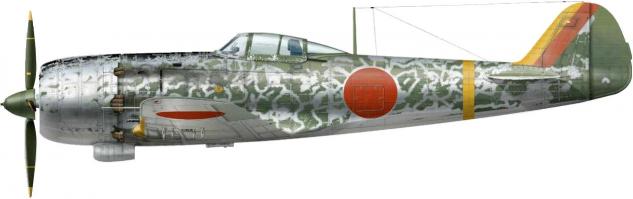 Dekker Thierry. Истребитель Nakajima Ki-84.