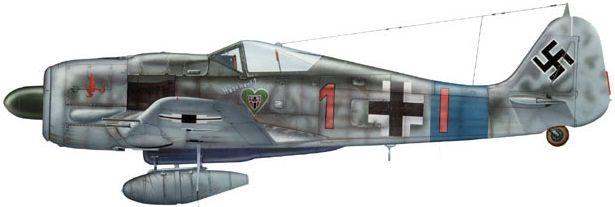 Dhorne Vincent. Истребитель Fw.190 A-8.