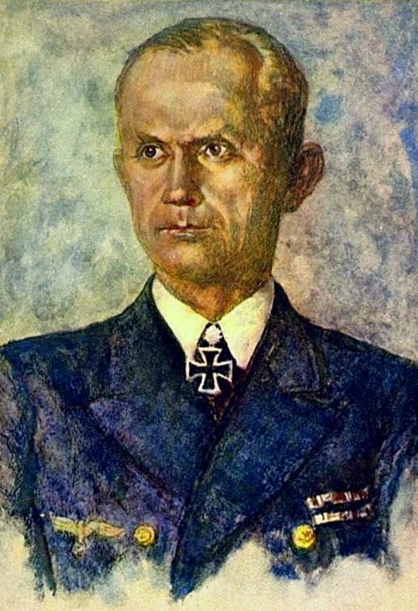 Oskar Graf. Портрет Karl Dönitz.