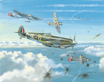 Freudenthal Benjamin. Истребители Spitfire Mk.IX.