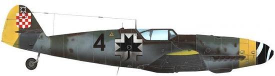 Gaubert Patrice. Истребитель Bf-109 G-14.