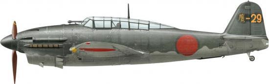 Thierry. Истребитель Yokosuka D-4Y1-C.