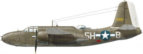 Dekker Thierry. Бомбардировщик Douglas A-20G-25-DO.