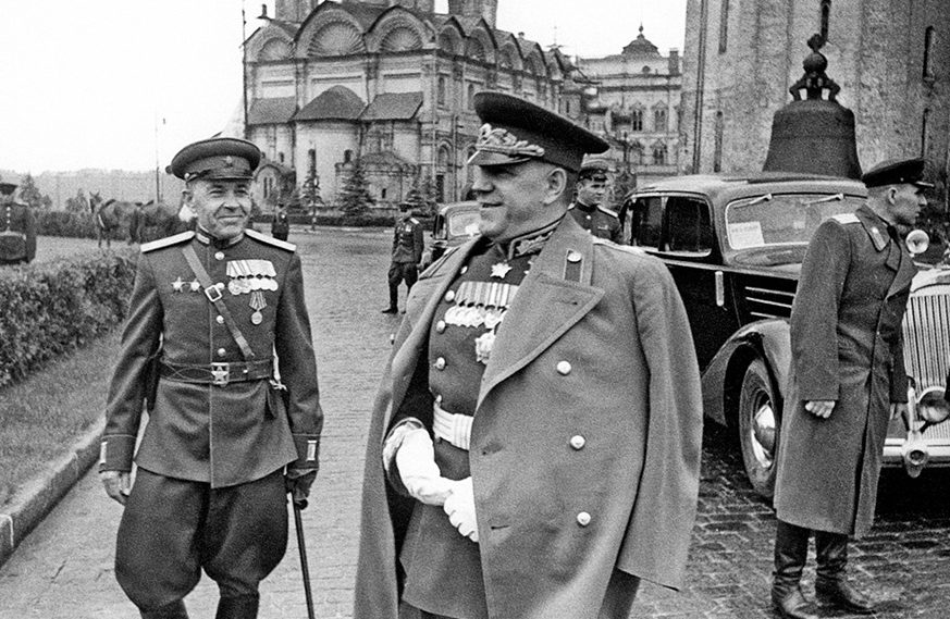 Георгий Жуков перед парадом Победы. 24 июня 1945 г.