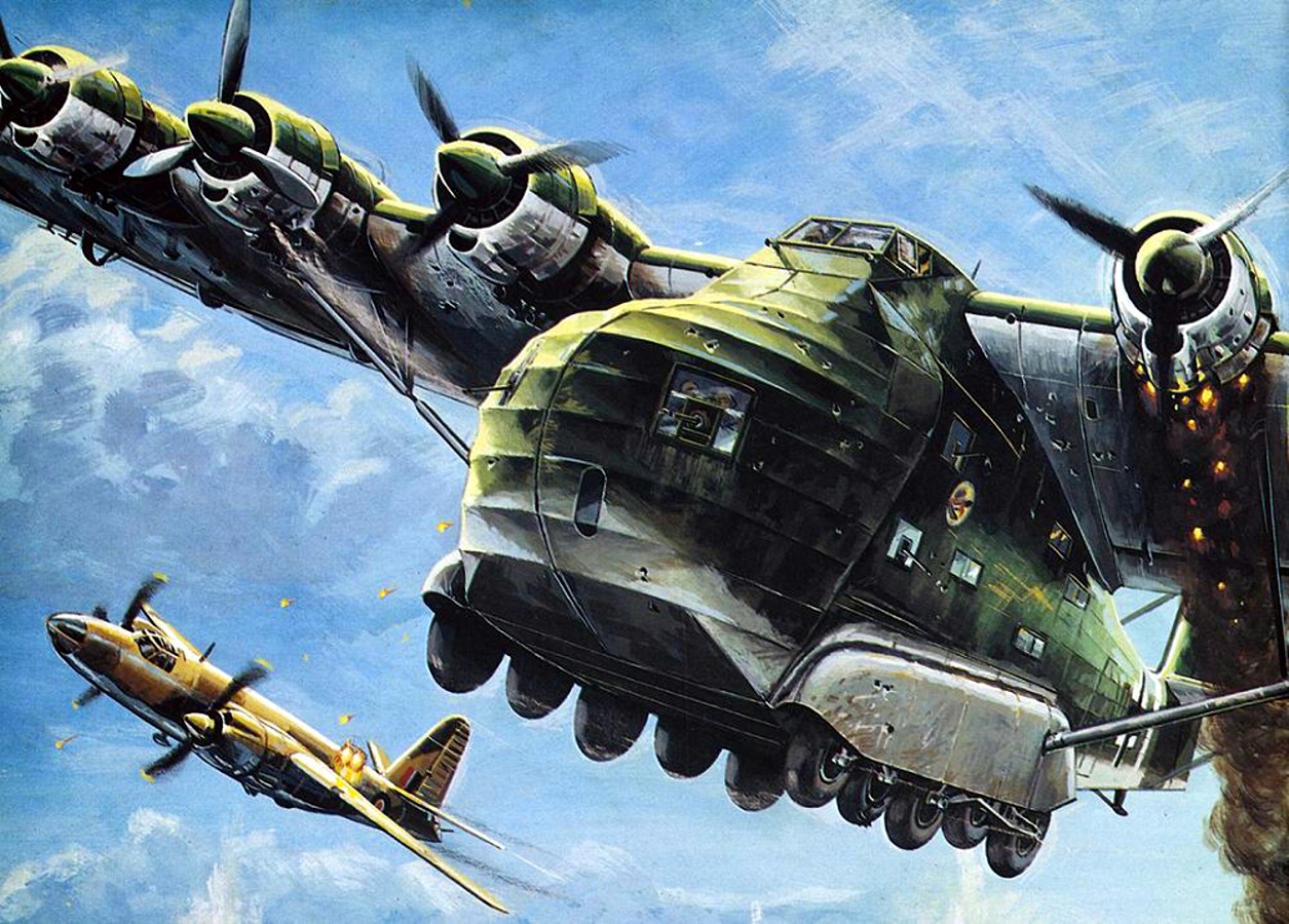 Labeyrie Lionel. Военно-транспортный самолет Me.323 «Gigant».
