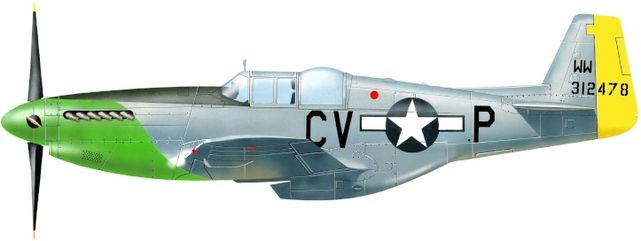 Petit Jean-Jacques. Истребитель P-51B.