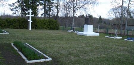 Общий вид воинского кладбища