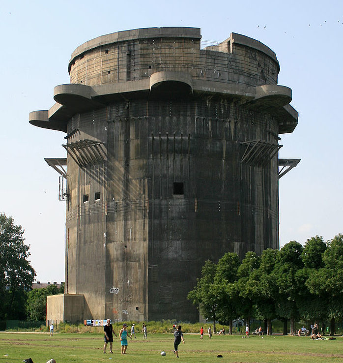 Боевая башня 3-го поколения в Аугартене.