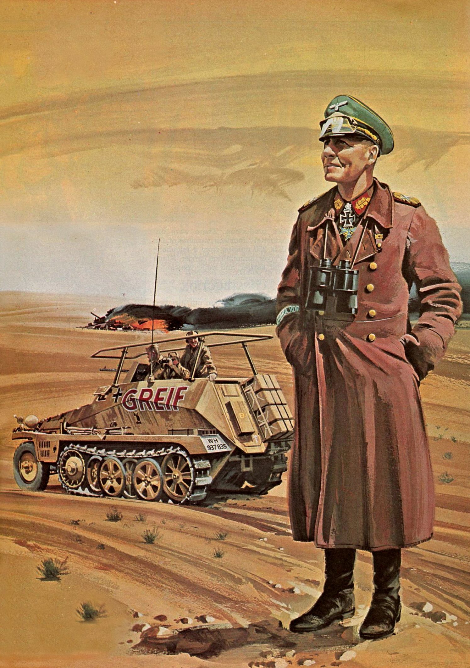 Kuhni Otto. Генерал Erwin Rommel.