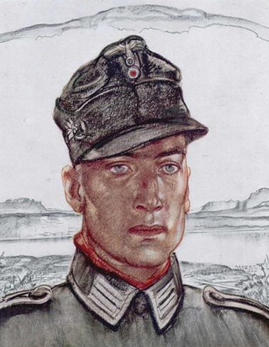 Janesch Albert. Солдат.