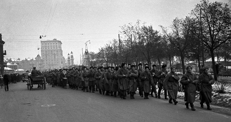 Московское ополчение. Осень, 1941 г.