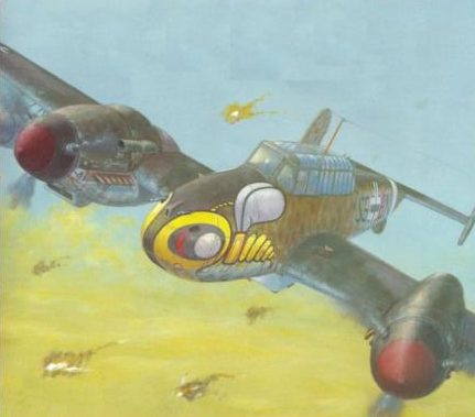 Labeyrie Lionel. Истребитель Bf-110 G-2.