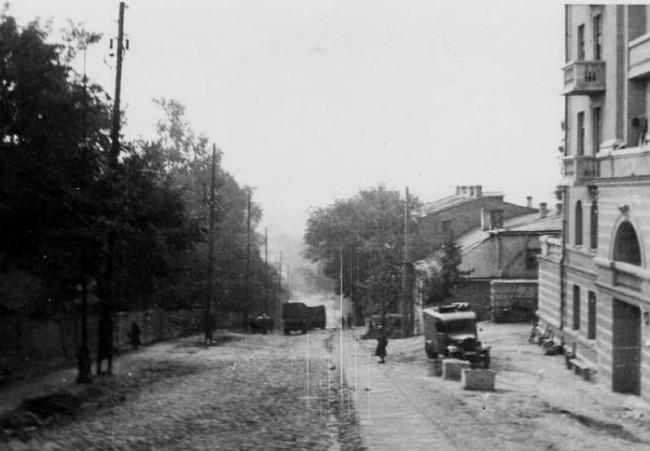 Улица Шелковичная. 1941 г.