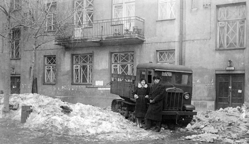  Жилой дом театра им. Вахтангова. Зима, 1943 г.