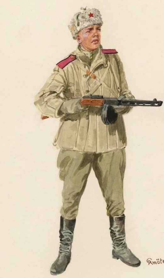 Knotel Herbert. Советские солдаты.