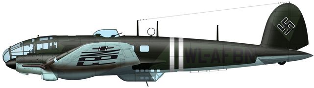 Tilley Pierre-André. Бомбардировщик He 111 H-1.