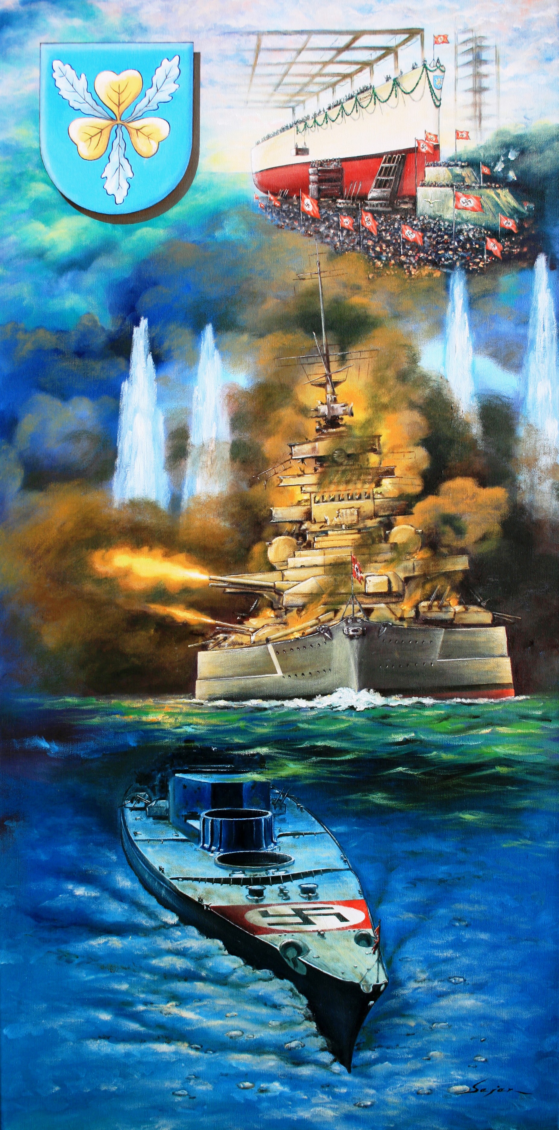 Бекиров Сеяр. Линкор «Bismarck».