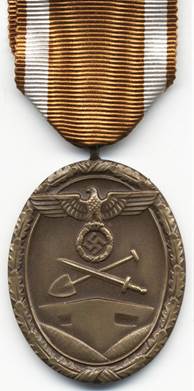 Медаль «За строительство Западного вала».