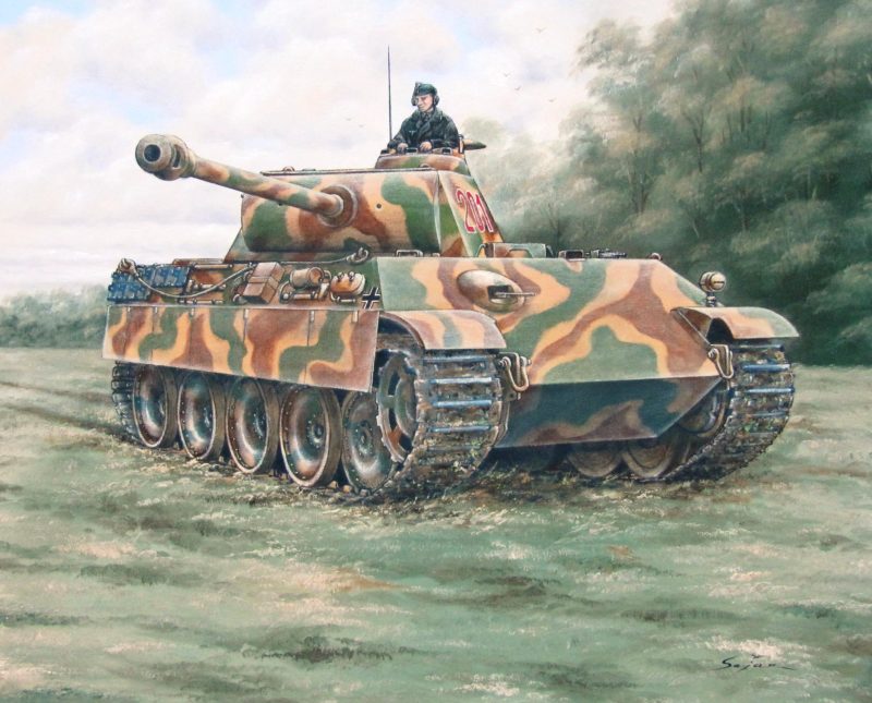 Бекиров Сеяр. Танк Pz.Kpfw V Panther Ausf. G.