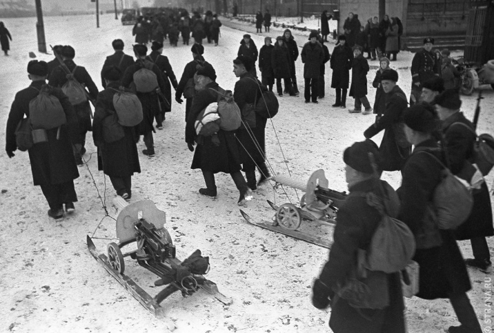 Ополченцы. Зима 1941 г.