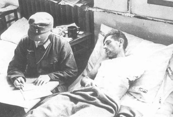 Немецкий полевой госпиталь.1942 г.