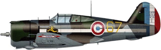 Tilley Pierre-André. Истребитель Curtiss H-75 A-3.