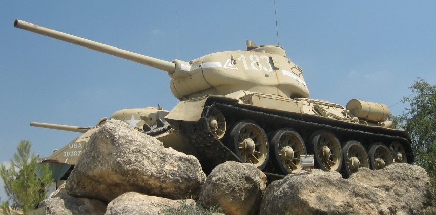 Советский танк Т-34.