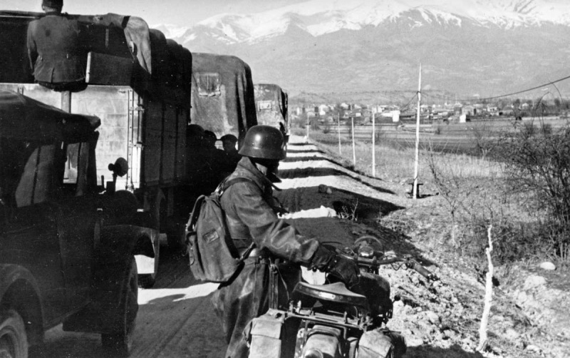 На дорогах Югославии. 1944 г.