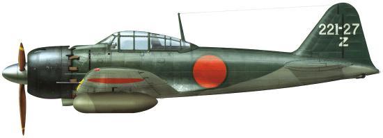 Dekker Thierry. Истребитель Mitsubishi A6M-5a.