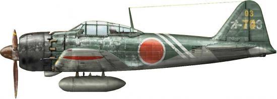 Dekker Thierry. Истребитель Mitsubishi A6M-5с.