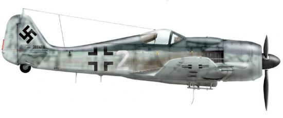 Dekker Thierry. Истребитель Fw-190 A-8.