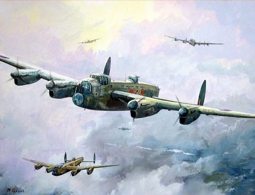 Guyot Michel. Бомбардировщики Avro Lancaster.