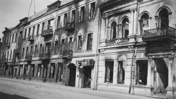 Улица Советская. Осень, 1941 г.