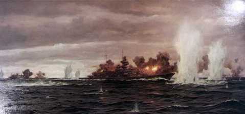 Bergen Claus Friedrich. Тяжелый крейсер «Prinz Eugen».