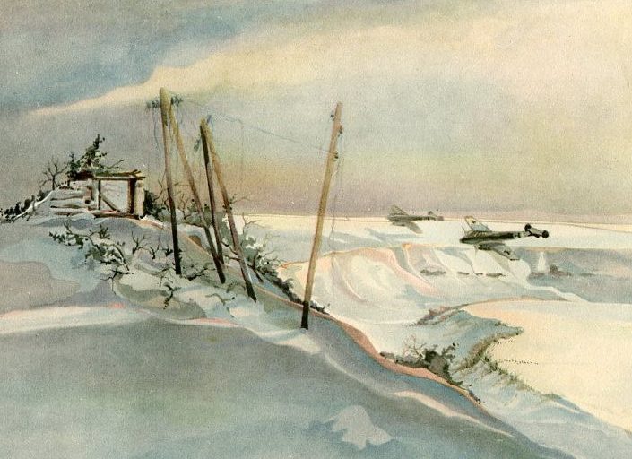 Brauner Fritz. Зима. 1942 год.