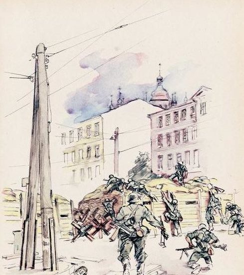 Eigener Ernst. Бой на улицах Киева.