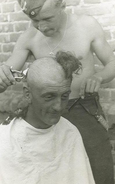 «Полевой» парикмахер.