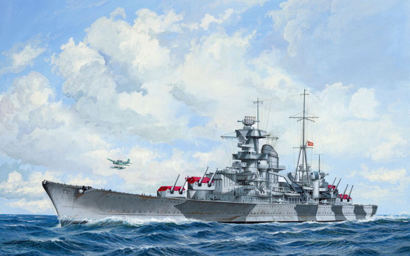 Rahardt Olaf. Тяжелый крейсер «Admiral Hipper».