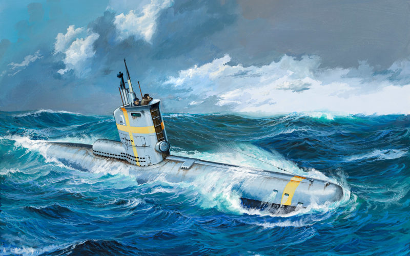 Rahardt Olaf. Немецкая подводная лодка серии XXIII.