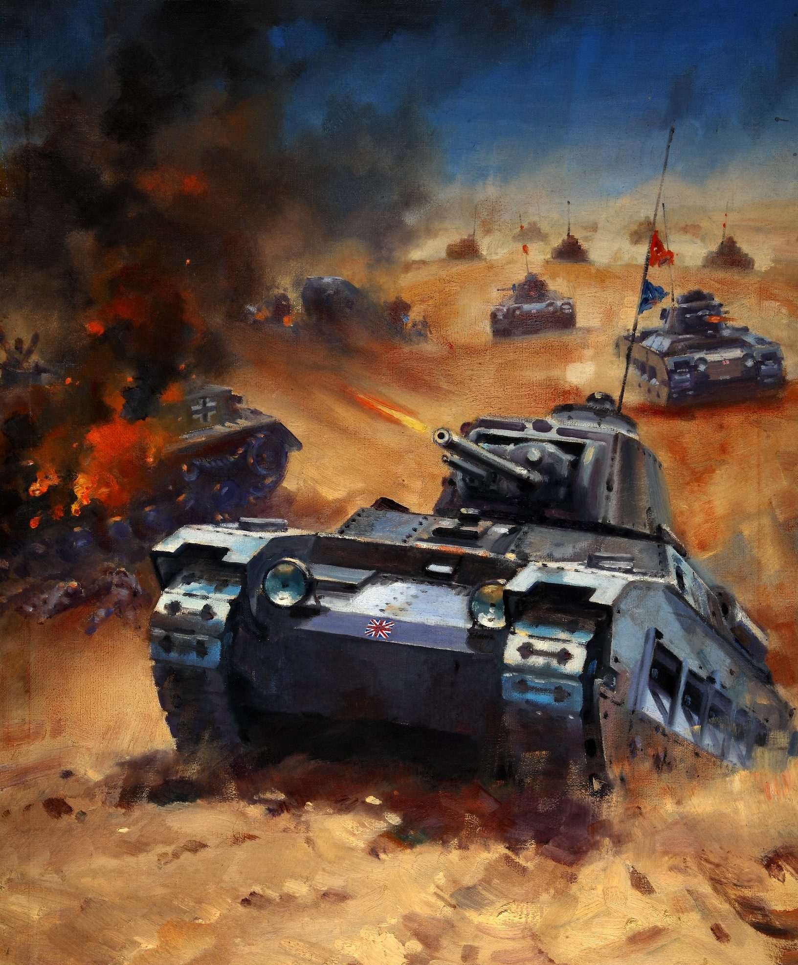Krogman W. Британские танки «Matilda».