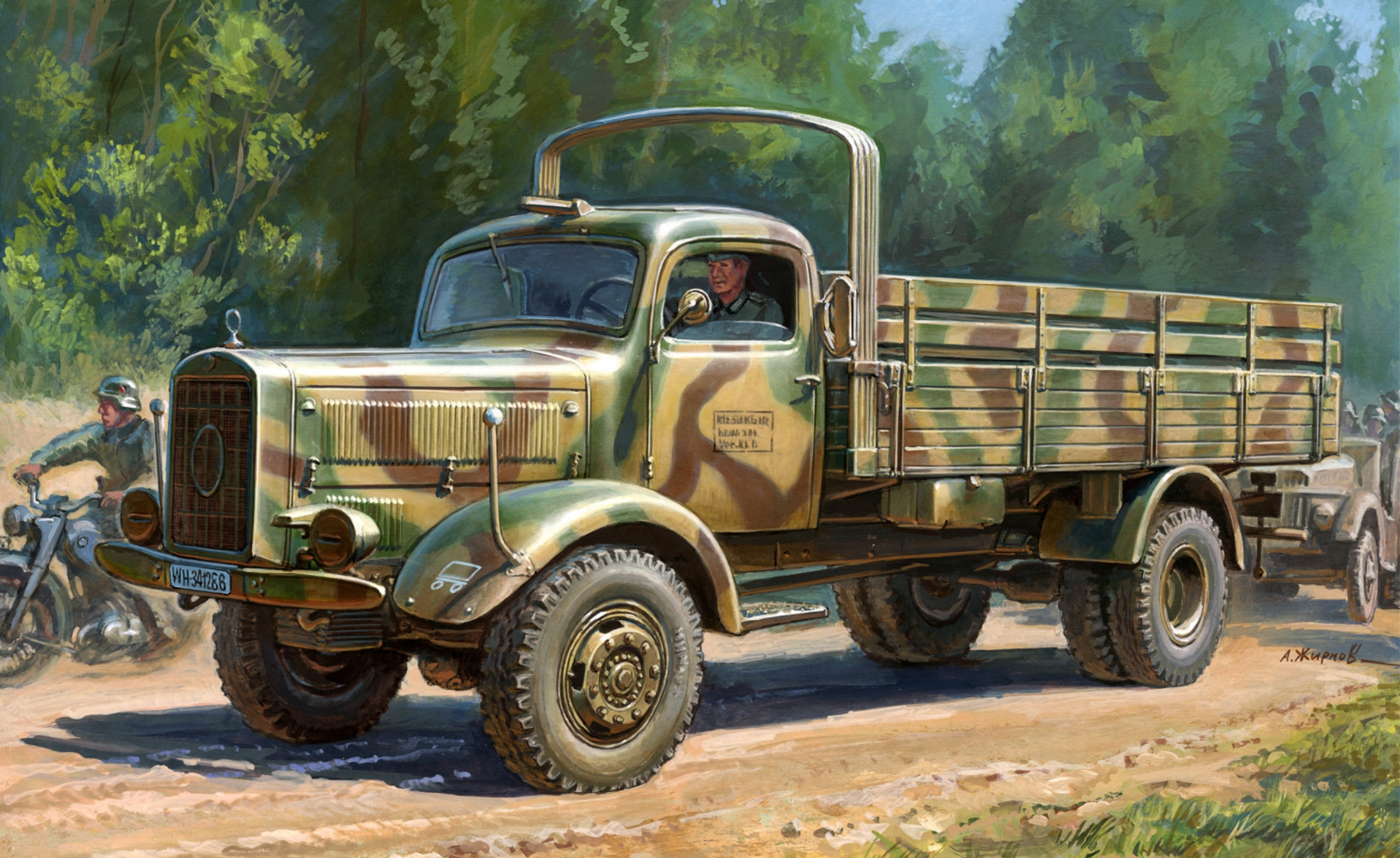 Жирнов Андрей. Грузовик L 4500 A.