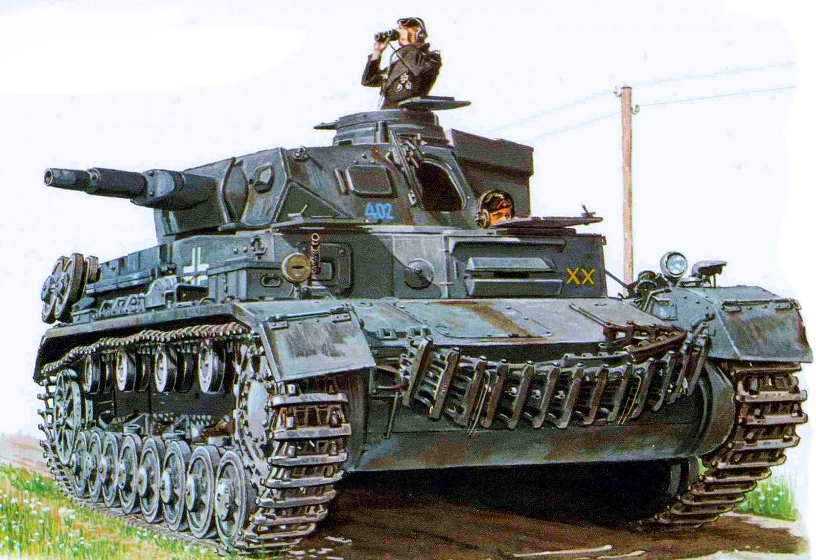 Smith David. Танк Panzer IV Ausf. D.