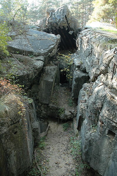 Остатки бункера «Panzerwerk 865».