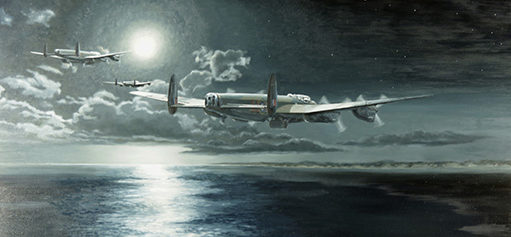 Maddison Keith. Бомбардировщики Avro Lancasters.
