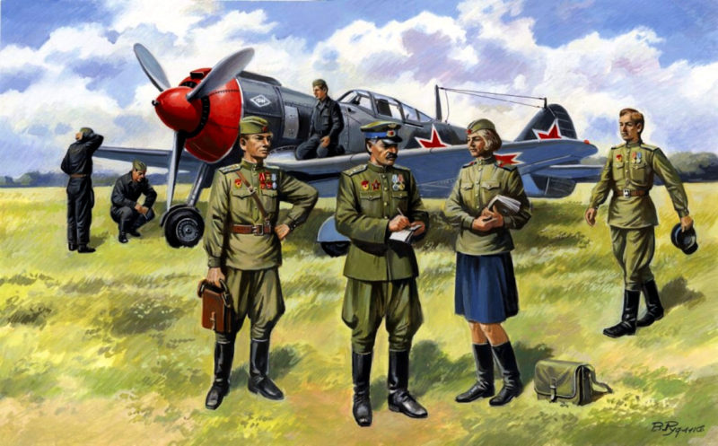 Руденко Валерий. Советские пилоты.