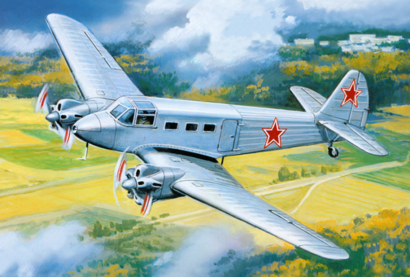 Руденко Валерий. Транспортный самолет Як-8.
